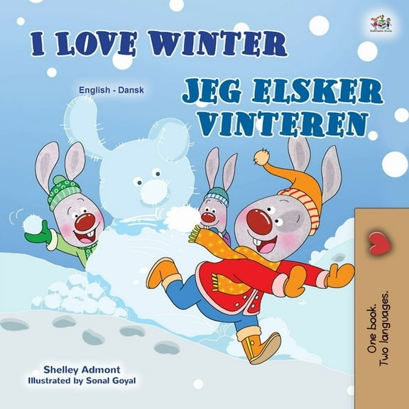 English Danish Bilingual Collection I Love Winter (English Danish Bilingual Book for Kids), (Paperback)