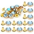 thumbnail image 2 of Durable Zinc Alloy Material Color  Rivets, Zinc Alloy Rivets,  Rivets, For Down Jackets Dust Coats Leather Products Children's Clothing Baby Blue, 2 of 8