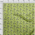 thumbnail image 2 of oneOone Georgette Viscose Lime Fabric Halloween Sewing Material Print Fabric By The Yard 42 Inch Wide, 2 of 4