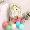 thumbnail image 4 of Floral 1st Birthday Decorations Girl - Isn’t She Lovely Isn’t She Onederful High Chair Banner, Flower First Birthday Decorations for Baby Girl, Pink and Green Floral Party Decorations, 4 of 7