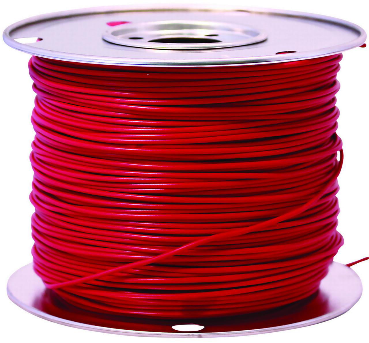 100-Feet 18-Gauge Bulk Spool Red Coleman Cable Southwire 55667423 Primary Wire 