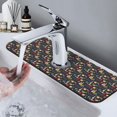 thumbnail image 7 of Sikiie Christmas Holiday Bowling Splash Guard for Sink Faucet-1 PC Super Absorbent Fast Drying Mat Sink Gadgets-Splash Guard for Kitchen, Sink Mat, 7 of 7