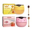 thumbnail image 1 of Mascarilla hidratante para labios Eelhoe que atenúa el color negro de los labios, repara las estrías de los labios con un pincel para labios, la mascarilla no es grasosa y se absorbe fácilmente, 1 u, 1 of 5