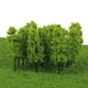 thumbnail image 4 of 80x Modelo HO Scale Railway Train 3V Farola Farola con árbol Modelo 1: 100, 4 of 9