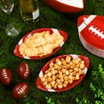 thumbnail image 3 of Zubebe 200 Pcs Football Plates Party AFN1Supplies Football Shaped Disposable Paper Plates Serving Trays Tableware for Sports Event Birthday Party Decoration, 3 of 3