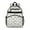 White Highland Cow, variant on White Highland Cow Car Flower Pattern Backpack for School,Cute School Bag,Schoolbag with Adjustable Shoulder Straps & Padded Back,15.25"x11.5"x5.25"