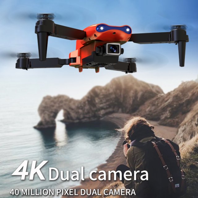 Gwong Electrónica K3 Drone Foldable 4K Pixel One-Tecny Devuelve Cuatro canales Fotografía aérea RC Helicopter Quadcopter para al aire libre