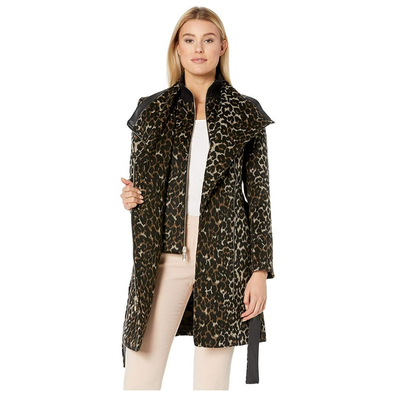 Layered wool blend coat vince camuto outlet