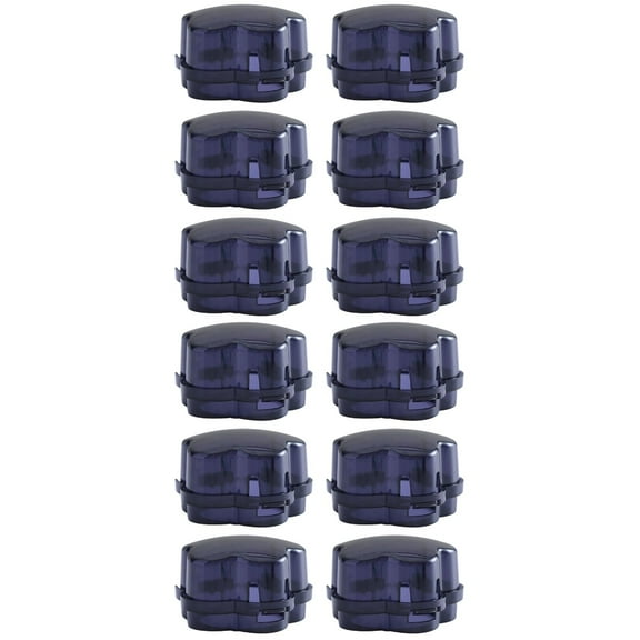 2 Pieces Gas Burner Switch Cover Stove Knob Safety Guard Child 6.5x3.5cm