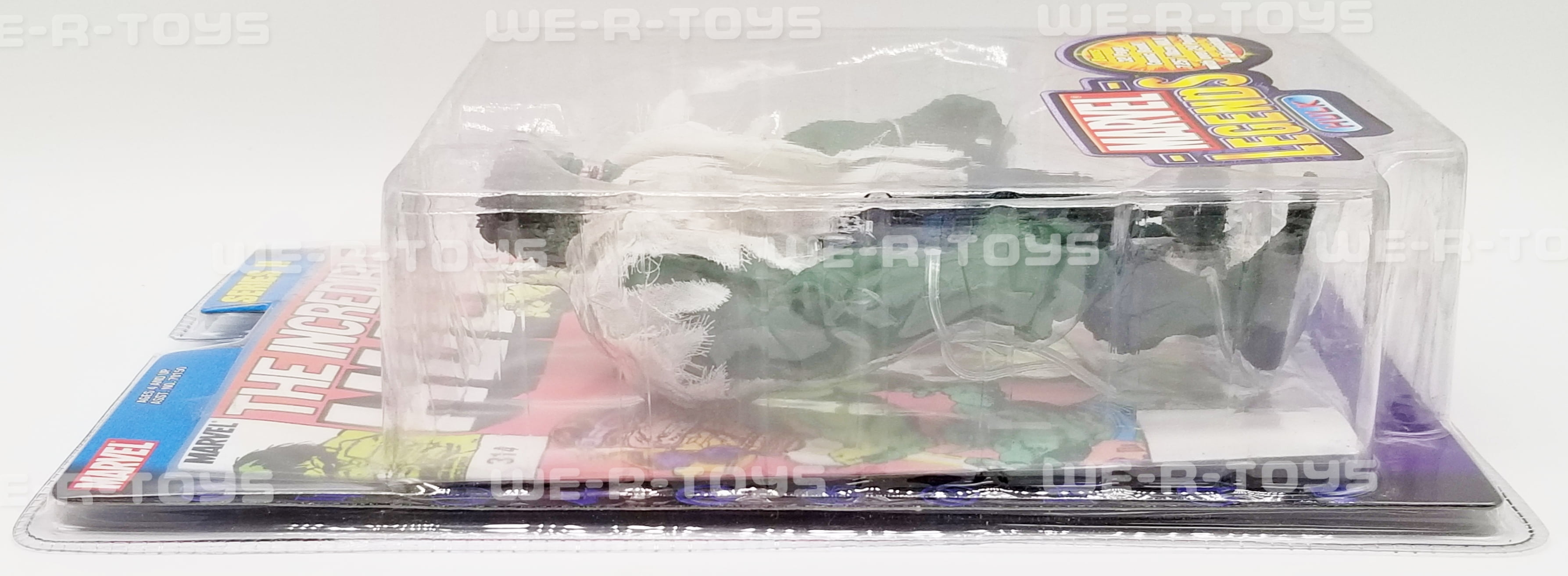 Nip Marvel Legends Hulk Series 2 Collectible Action Figure With Comic Book