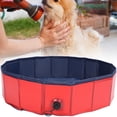 thumbnail image 4 of Folding Bathtub, Pet Bathing Tub No Water Leakage Large Space  Craftsmanship With Drain Port For Bathing At Any Time For Pets, 4 of 8