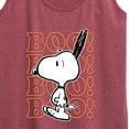 thumbnail image 3 of Peanuts - Boo Snoopy Scared - Women's Racerback Tank Top, 3 of 6