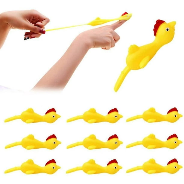 Slingshot Chicken Rubber Chicken Bouncing Chicken Flying Chicken
