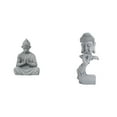 thumbnail image 1 of Estatua De Meditación De Buda Mono, Figura Coleccionable De Sun Wukong Shakyamuni, Escultura Para Hotel, Patio, Jardín, Inauguración De La Casa, Interior Y Exterior., 1 of 8