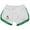 White-1, variant on Mens Summer Workout Shorts Quick Dry Fitness Athletic Dolphin Shorts Drawstring Lightweight Gym Running Bottoms Green, 2XL