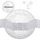 thumbnail image 5 of 800 Self Adhesive Label Stickers Address Labels Blank Roll 50mm X 30mm Office Kitchen White Food Labels For Catering, 5 of 5