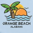 thumbnail image 2 of CafePress - Alabama Orange Beach Body Suit - Baby Light Bodysuit, Size Newborn - 24 Months, 2 of 4