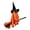 #01D_1pc#, variant on Halloween Powered Glowing Ghost Witch Broom Hanging Decor, Low-Spooky Fall Harvest Halloween Entryway Ornament, Sparkle Mesh Ghost Hanging Sign for Mantel & Window Display_1pc