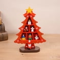 thumbnail image 1 of DIY Wooden Christmas Tree Desktop Ornament for Kids Holiday Craft Project Festive Home and Window Display Decoration, 1 of 6