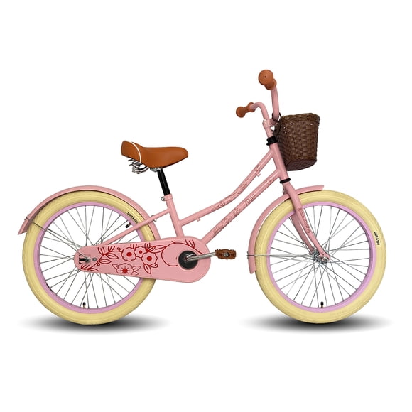 Bicicleta Infantil BLACK PANTHER MAJA Canasta Rodada 20 Rosa