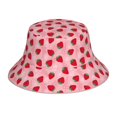 thumbnail image 1 of Fotbe Strawberry Sombrero Tipo Pescador con Estampado – Sombrero de Sol de Algodón de Moda para Playa, Golf, Pesca, 1 of 6