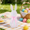 thumbnail image 6 of WEGFTDUOP Easter Hand Drawn Ceramic Ornaments Egg Carrying Rabbits Egg Cup Home Decorations Party Props, 6 of 6