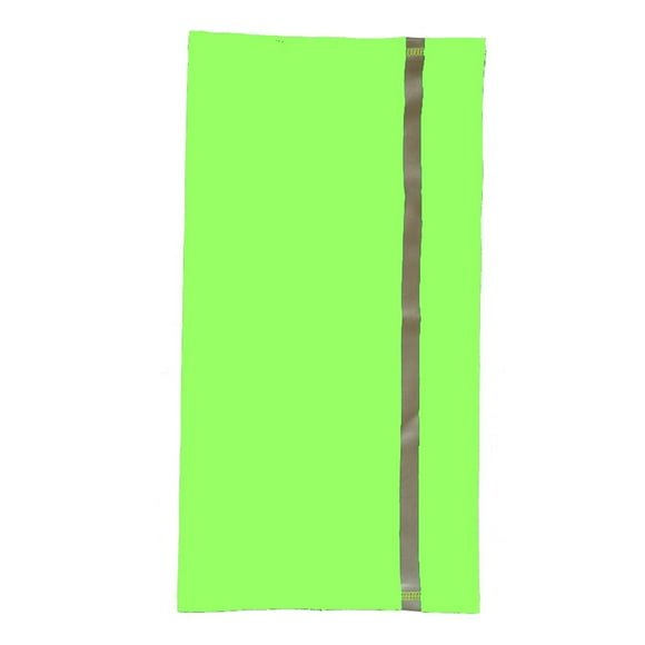 Sonducket Pañuelo para el cuello, pasamontañas multifunción, visibilidad, tira reflectante de Color sólido, gorro térmico para deportes al Ciclismo verde fluorescente