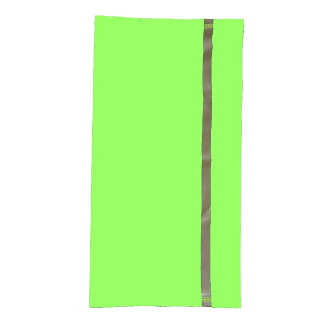 Sonducket Pañuelo para el cuello, pasamontañas multifunción, visibilidad, tira reflectante de Color sólido, gorro térmico para deportes al Ciclismo verde fluorescente