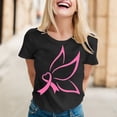 thumbnail image 2 of Cancer Support Pink Cancer Awareness T-Shirt, 2 of 4