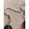 thumbnail image 2 of K-KED Genuine 8mm Black Onyx Gemstone Beads Earrings - 925 Silver Gift, 2 of 4
