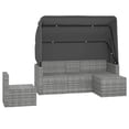 thumbnail image 4 of Juego de Sofá para Patio Casafoyer en Ratán Sintético Gris con Cojines, 4 piezas, 4 of 4