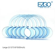EZGO 20 Pcs Dental Mouth Opener Cheek Lip Retractor C-shape Blue Dentistry Dental Tools S/M/L