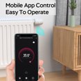 thumbnail image 2 of Mistaha Smart LED Thermostatic Radiator Valve - White, Battery-Free, Child Lock Mode - Enhanced Safety, Wide Temperature Range, Accurate Control, Compact Design, 2 of 6