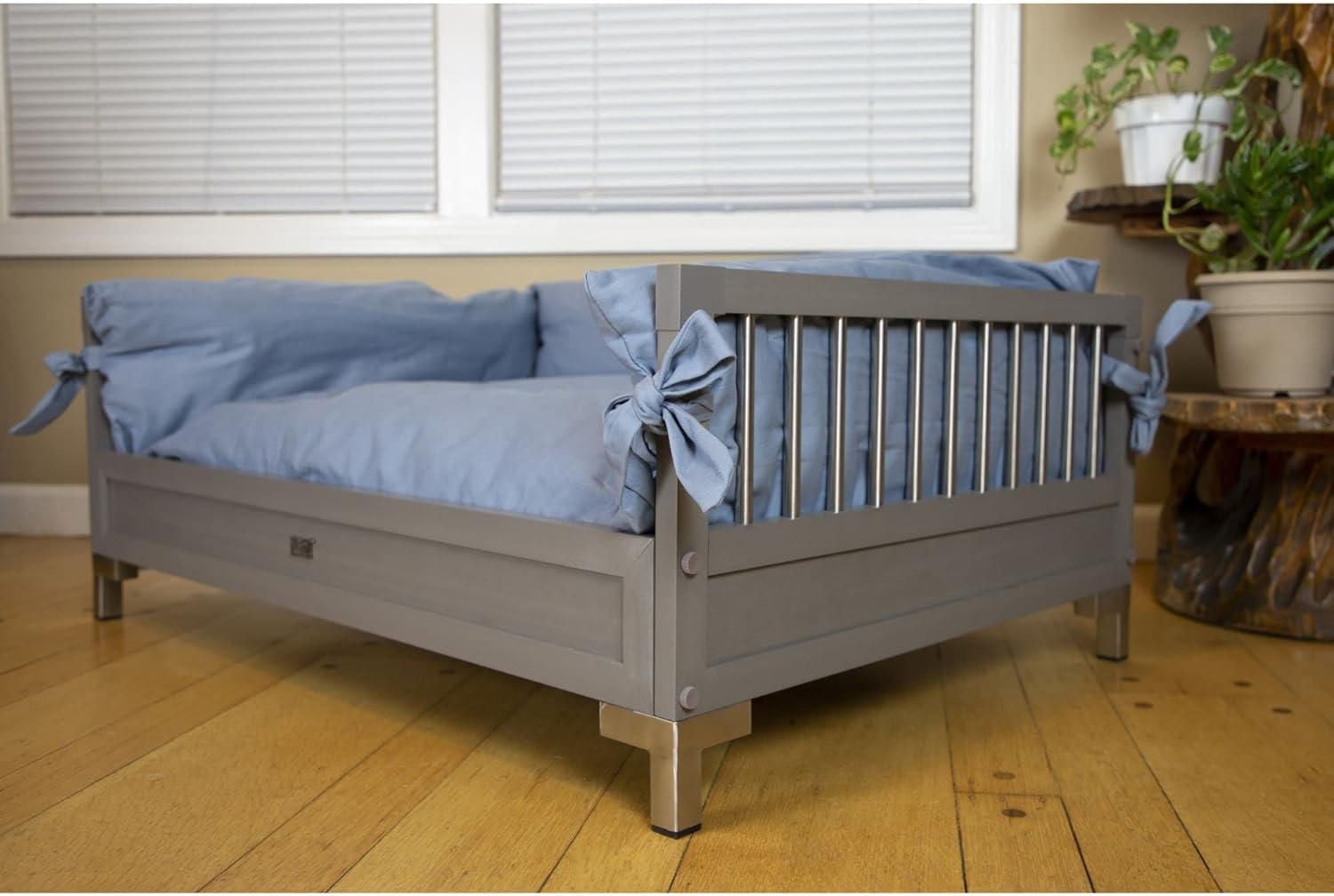 Grand lit Manhattan New Age Habitat N Home gris