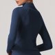 thumbnail image 5 of Chaquetas y abrigos casuales sin capucha de manga larga para mujer, moda femenina, de manga larga, lisas, con cremallera, cuello alto, ropa deportiva para exteriores, chaqueta, blusa, blusa de poliést, 5 of 5