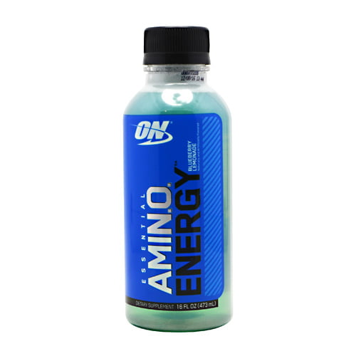 Optimum Nutrition Amino Energy RTD, Blueberry Lemonade, 12 ...