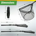 thumbnail image 5 of Wakeman Outdoors Collapsible Fishing Net with Telescopic Handle and Foldable Head, 5 of 7