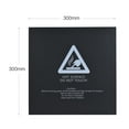 thumbnail image 3 of Heat Bed Tape Sticker, Adhesive Build Surface Cover, Black 3D Printer Parts Quick and Easy Stick On, Tear Resistant Material, 3 of 5