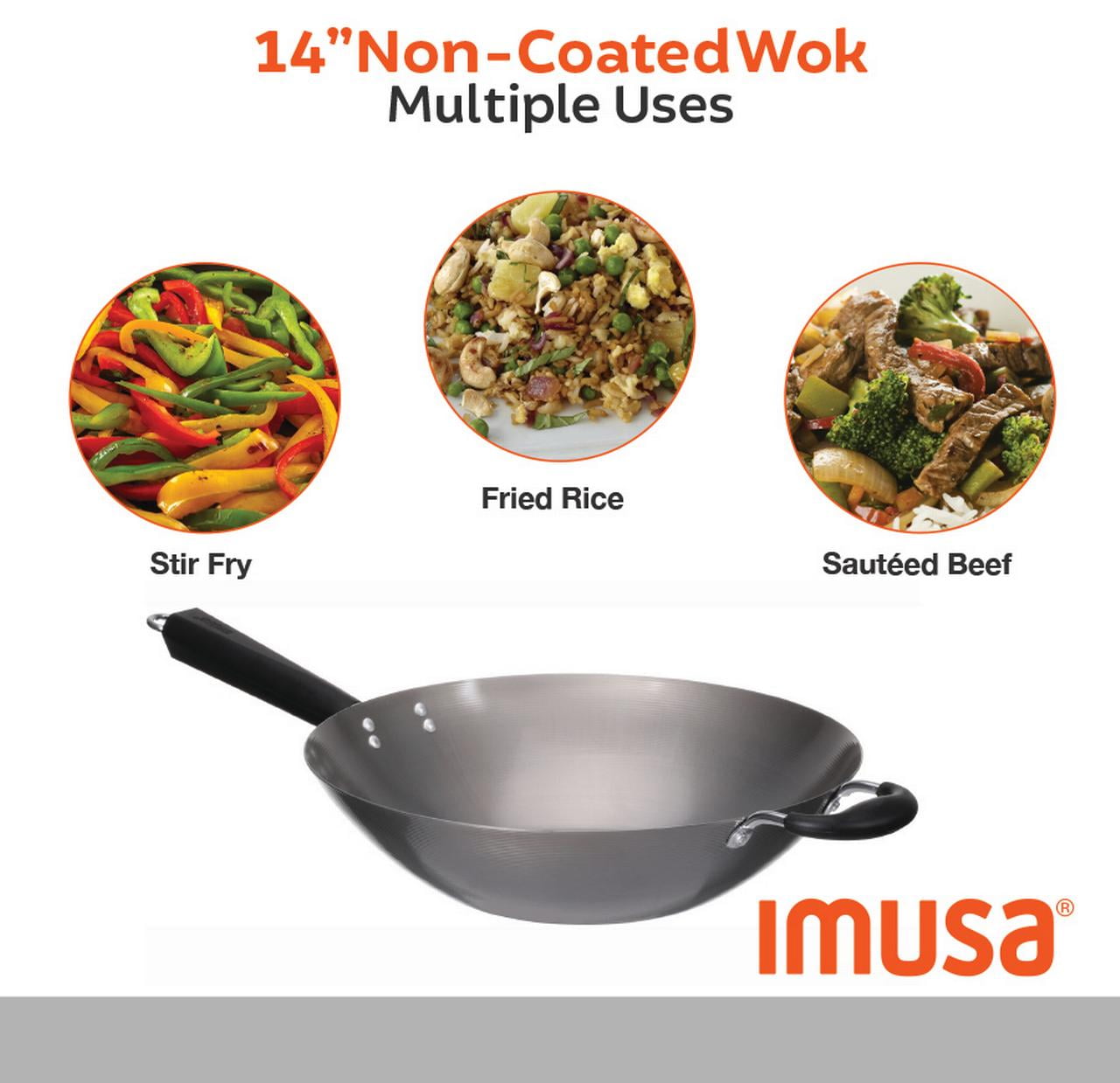 Imusa 14 Coated Wok With Bakelite Handle : Target