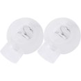 thumbnail image 3 of Plastic Cord Locks End Spring Stopper,Suit for Drawstrings, Bags, Shoelaces, Clothing, More ï¼ˆ50/100 Pcs Single-Hole, Mixed Color Clear One Size A, 3 of 5