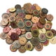 thumbnail image 1 of 100 piezas de diseños variados de flores redondas para costura, manualidades y decoración de bricolaje, colección de botones de madera vintage de 20 mm, 1 of 5