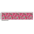 thumbnail image 2 of Flower Sofa Upholstery Fabric by the Yard, Pattern Illustration of Flourishing Hibiscus Blossoms in Pink Shades, Decorative Fabric for DIY and Home Accents, Pink Green Orange by Ambesonne, 2 of 4