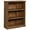 Vintage Oak, variant on Pemberly Row Engineered Wood 3-Shelf Bookcase in Pacific Maple Finish