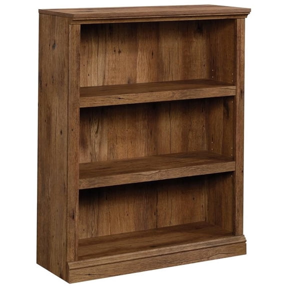 Pemberley Row Engineered Wood Vintage Oak Bookcase Rectangular Adjustable Shelves 43.78"H Unassembled