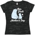 thumbnail image 3 of Inktastic Our First Mothers Day with Polar Bears Women's T-Shirt, 3 of 5