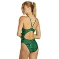 thumbnail image 6 of iSwim Swirl Thin Strap One Piece Swimsuit, High Cut, Unpadded, Athletic (Women’s), 6 of 11