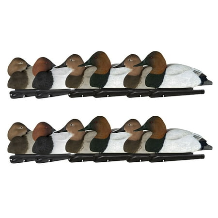 Avian X Topflight Canvasbacks Decoys Realistic Gray Duck Set of 12