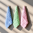 thumbnail image 1 of FUTUREORYY Kids Towels 3Pcs Cotton Yarn Green for Face Washing and Daily Use, 1 of 8
