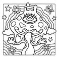 thumbnail image 2 of Libro para colorear de la serie Coco con tema de magia espeluznante para adolescentes, 2 of 3