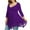 Purple, variant on Ketyyh-chn99 Womens Fashion Y2K Plus Size Clothes Adult Woman Round Neck Short Sleeve Tops T-Shirt Prints Loose Blouse Black,4XL